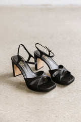 Josie Block Heel in Black