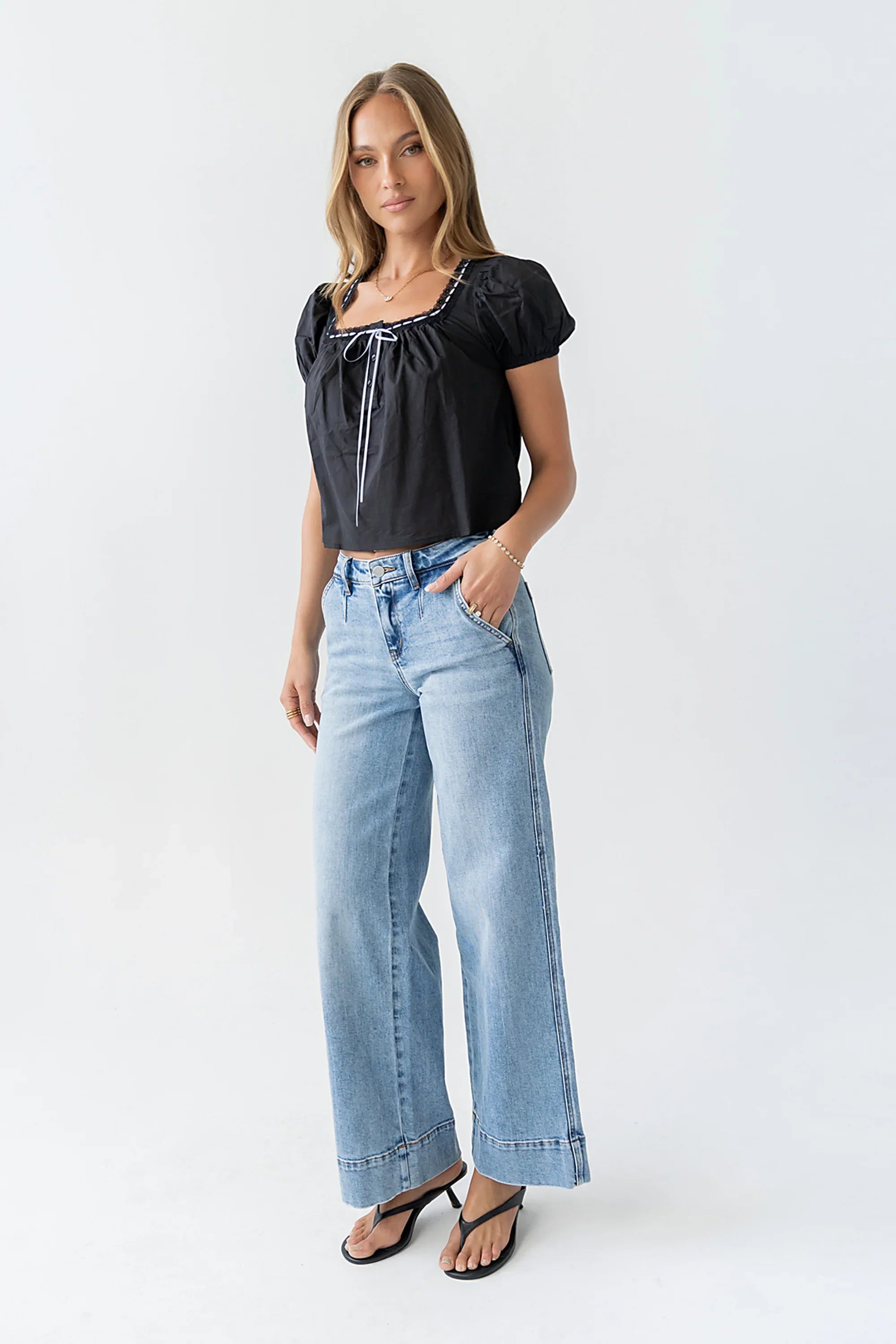 Sierra Wide Leg Jeans