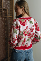 Nina Floral Cardigan