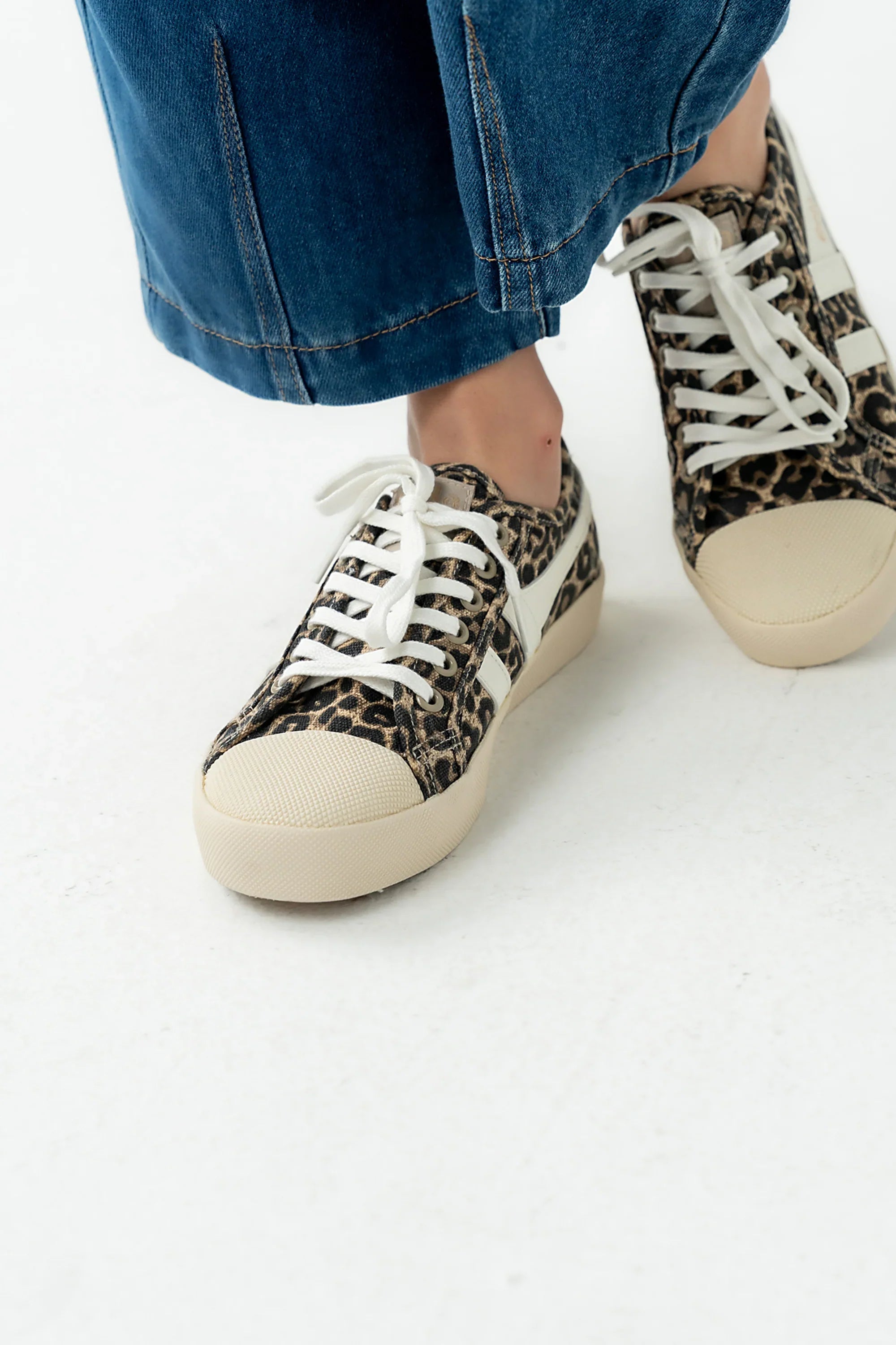 Gola Coaster Leopard Sneaker