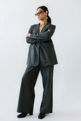 Joey Pinstripe Blazer