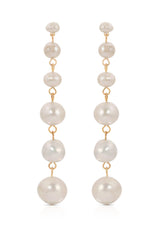 Graduating Freshwater Pearl Earrings