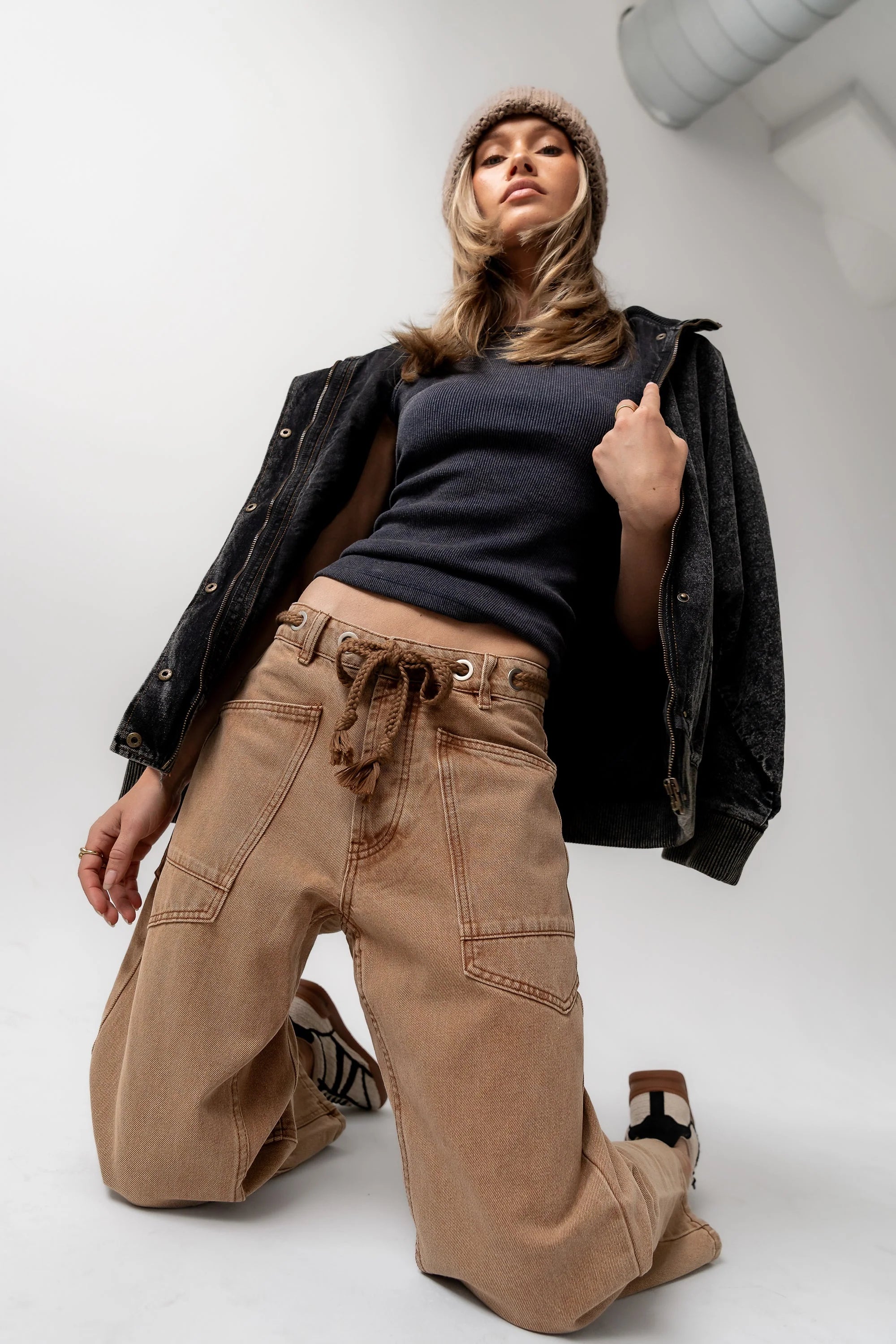 Paige Denim Jacket in Black FINAL SALE