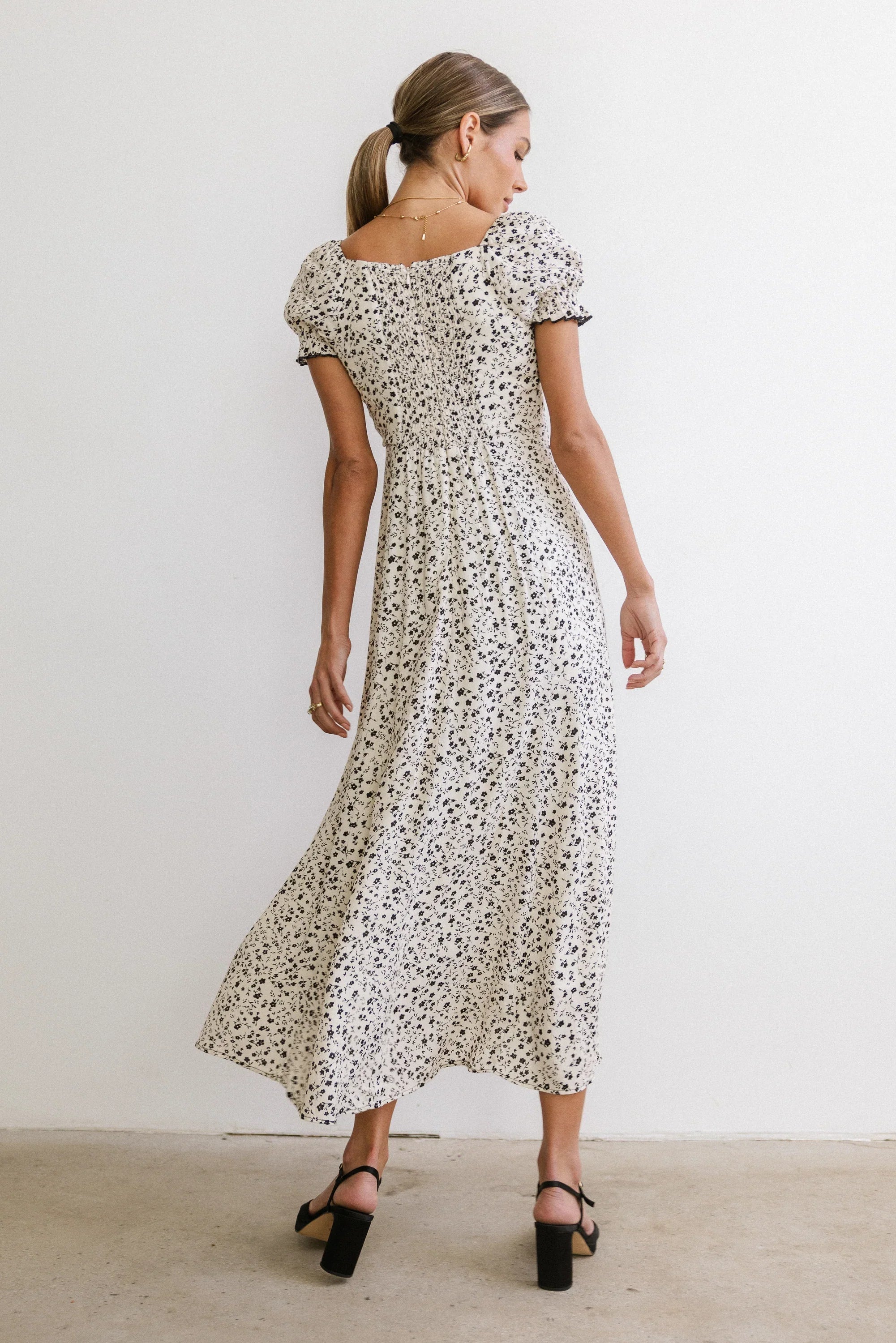 Marlow Maxi Dress in Cream FINAL SALE
