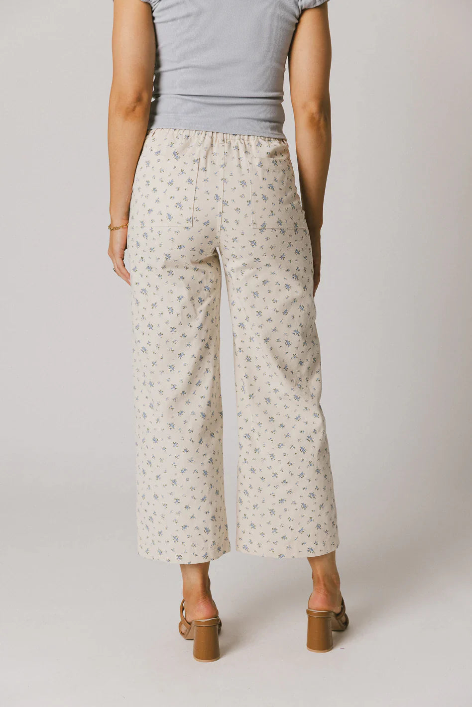 Megan Wide Leg Floral Pants FINAL SALE