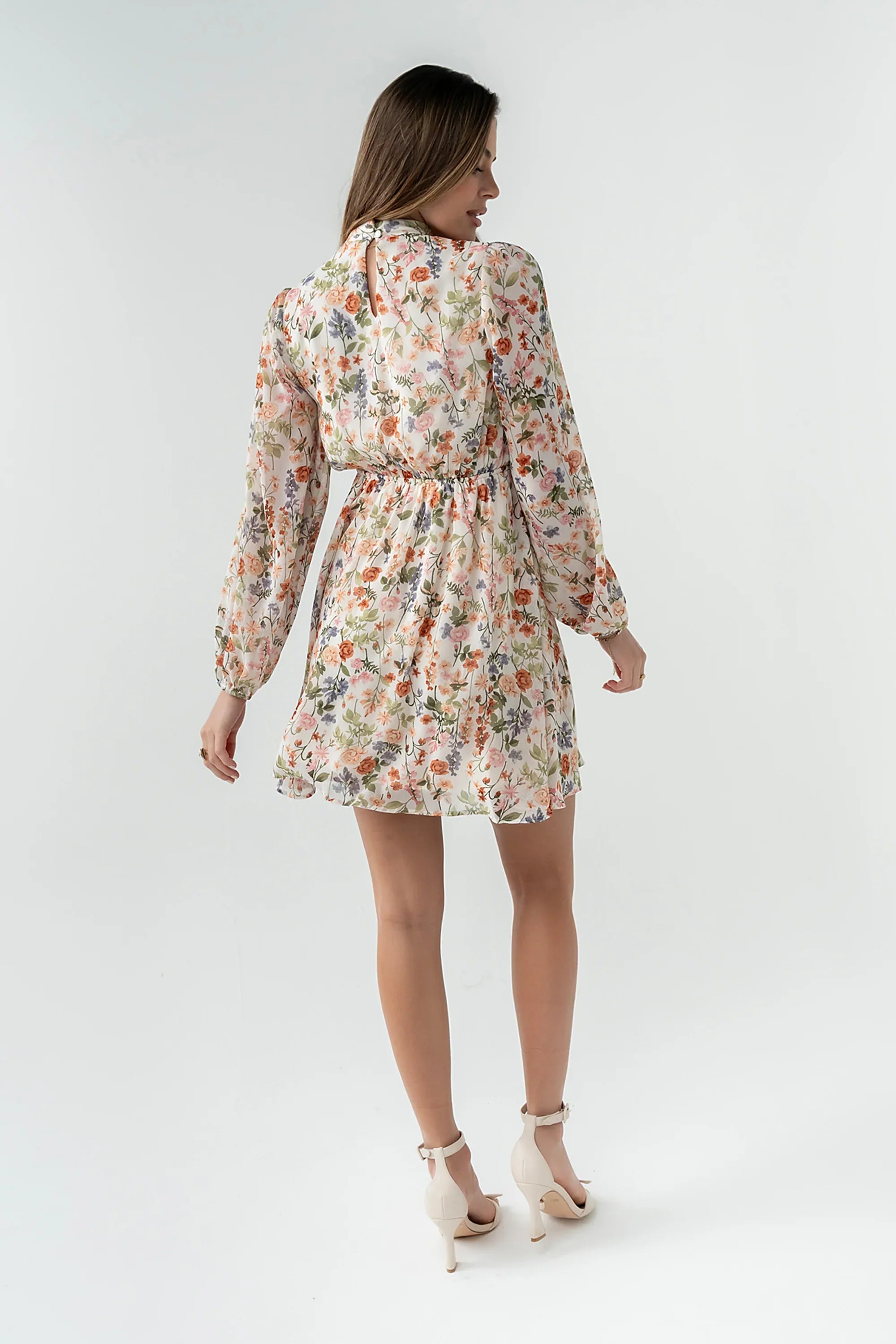 Harlie Chiffon Mini Dress