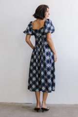 Kasey Plaid Midi Dress FINAL SALE