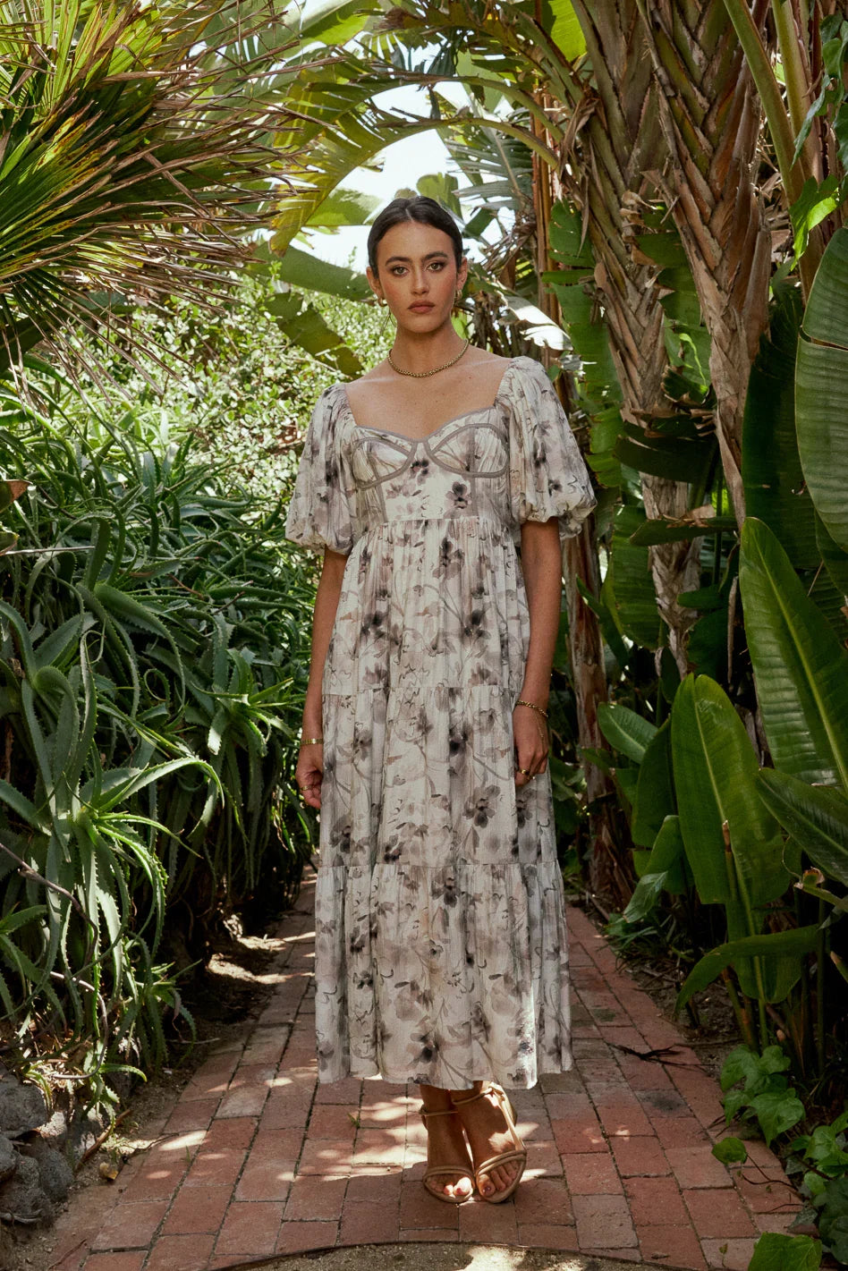 Gaudria Floral Maxi Dress FINAL SALE