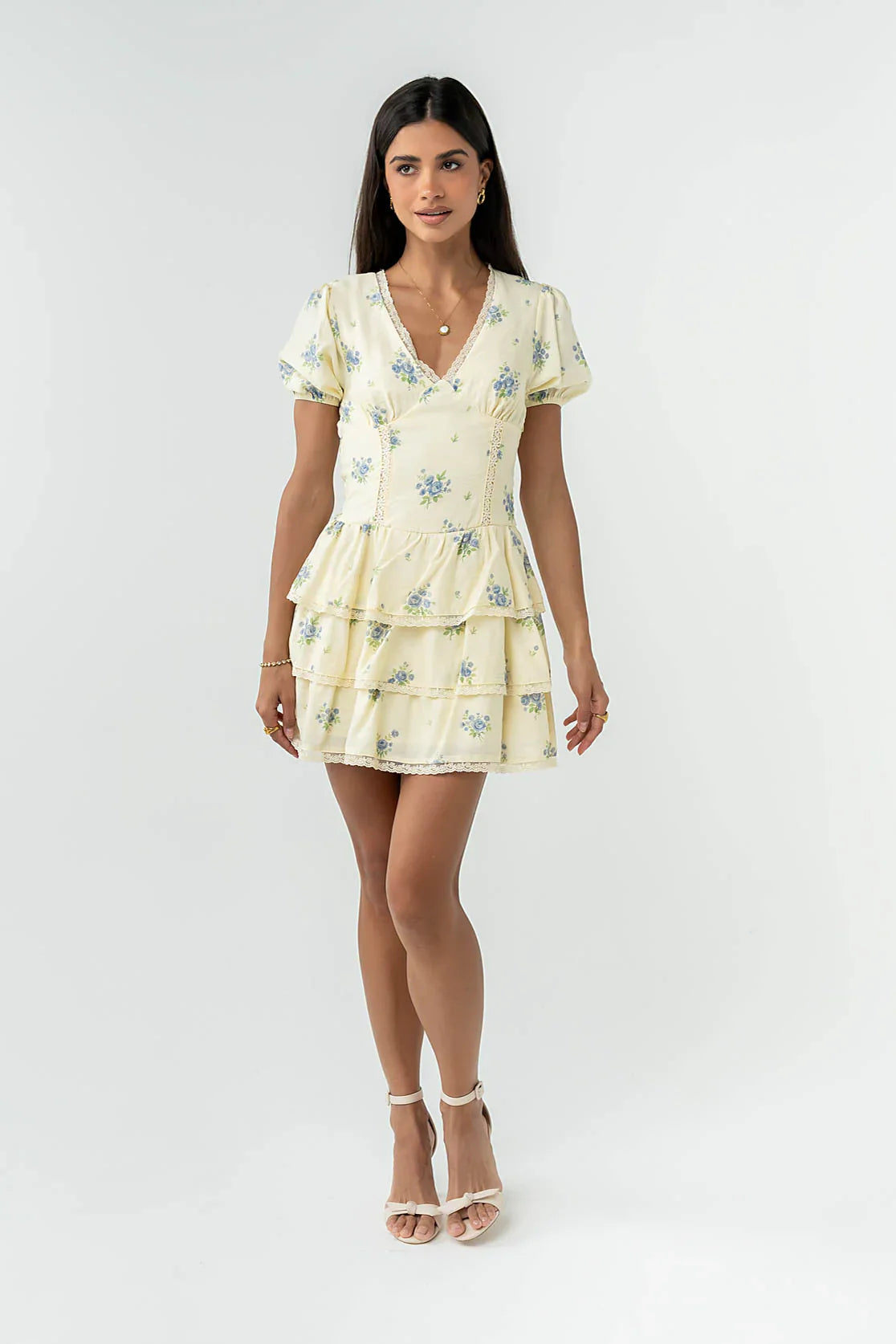 Marina Floral Mini Dress