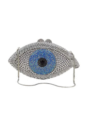 Womens EYE SEE U Rhinestone Evening Clutch bags Handmade