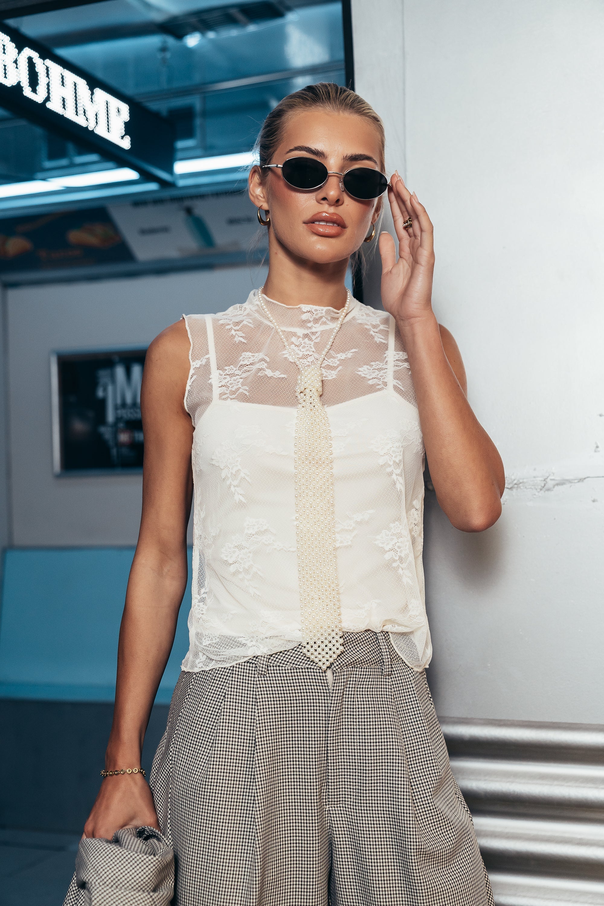 Leo Lace Top