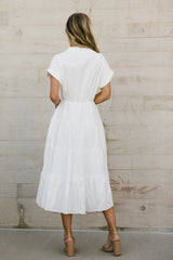 Nadira Tiered Midi Dress FINAL SALE