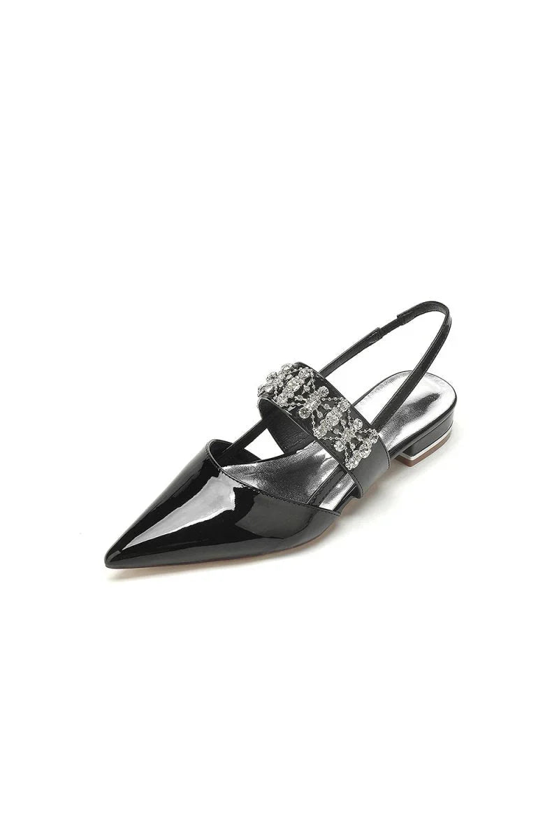 Nude Pink Womens Shoes with Silver Accents