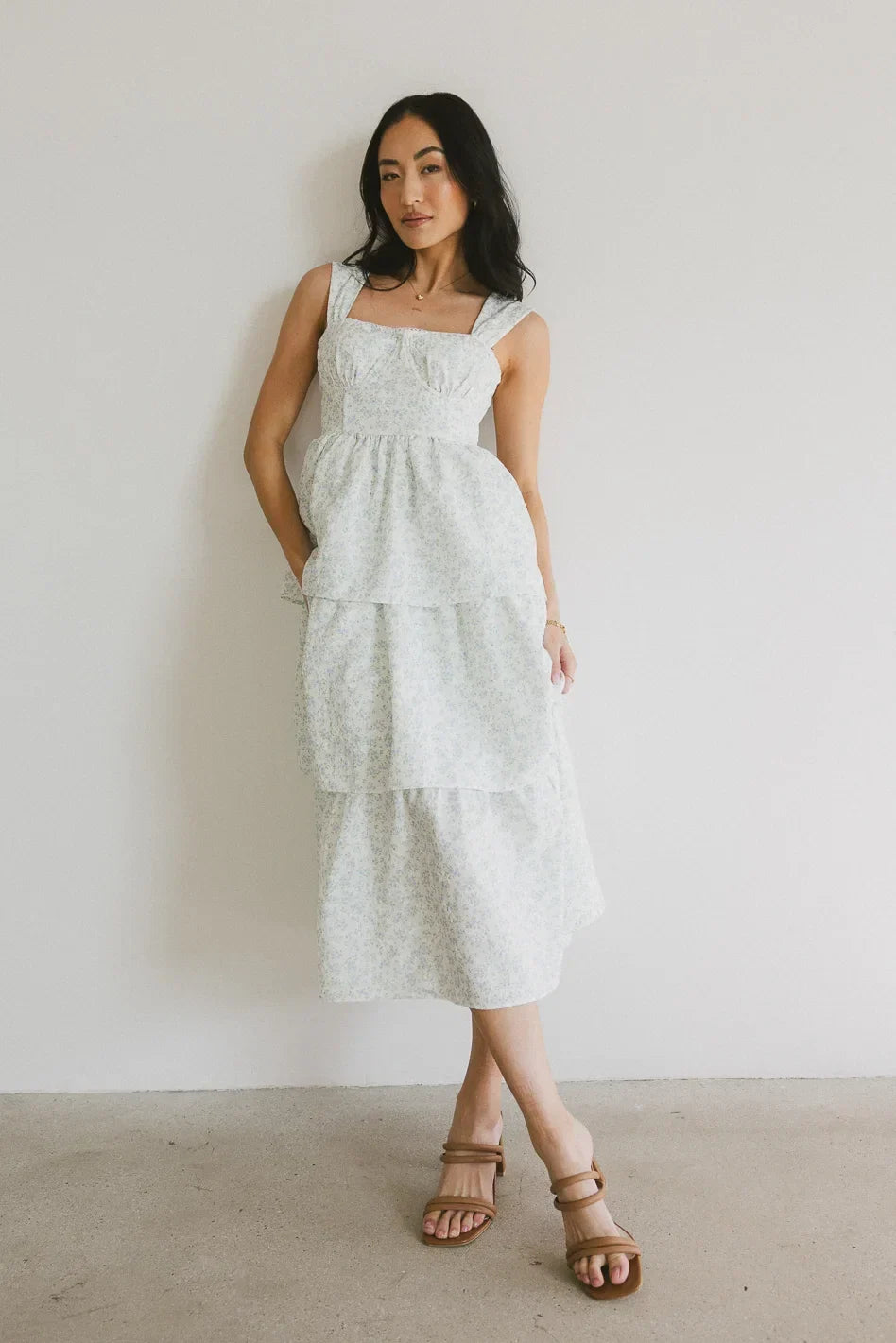 Tammie Floral Midi Dress FINAL SALE
