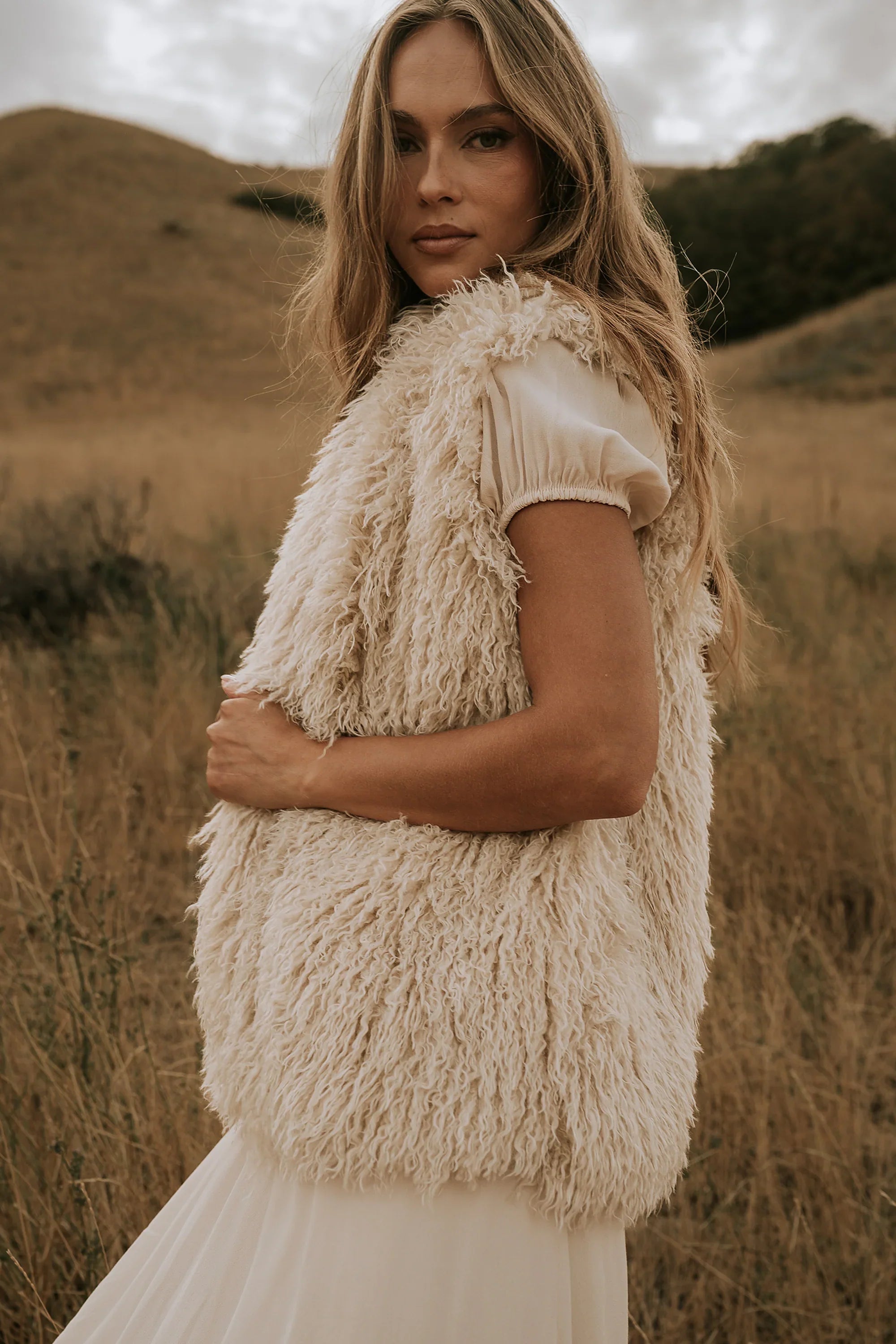 Kassie Faux Fur Vest
