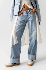 Marcia Cuffed Baggy Jeans