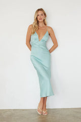 Amika Satin Maxi Dress
