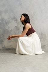 Serafina Maxi Dress in Marsala