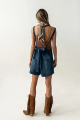 Quincey Denim Shortalls