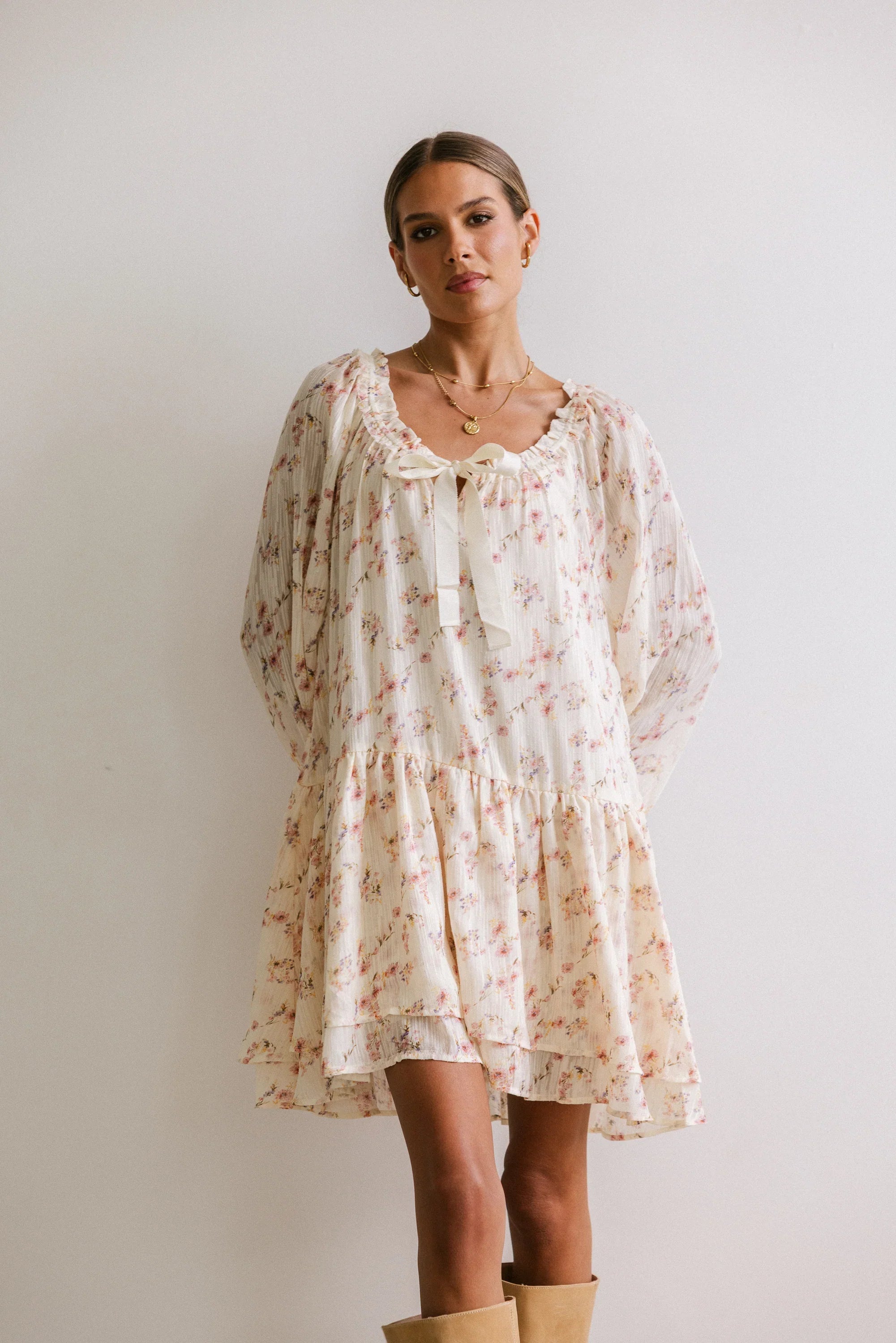 Tallie Floral Knee Length Dress FINAL SALE