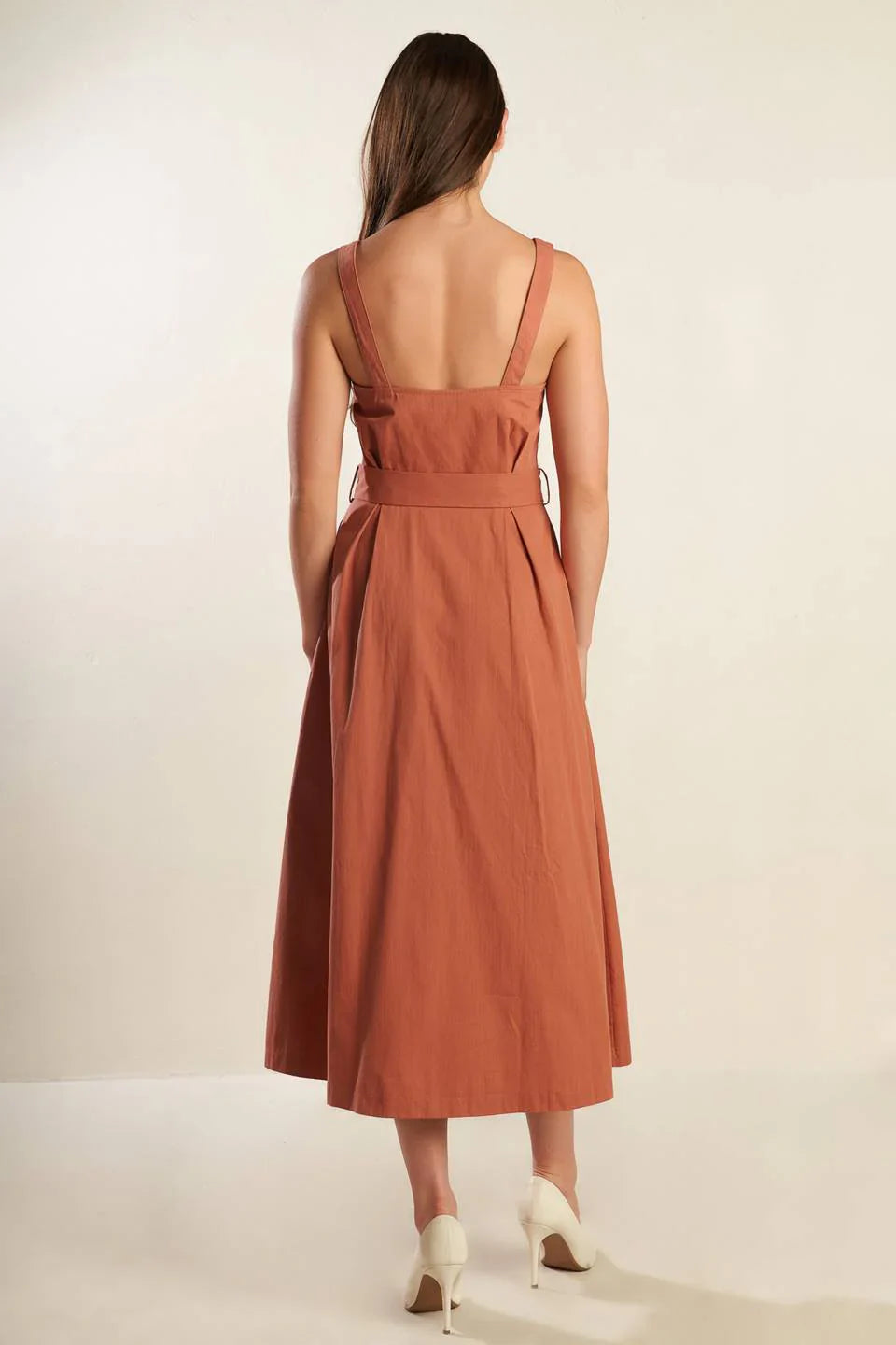 CALIFORNIA DREAMING BUTTON DOWN DRESS FINAL SALE