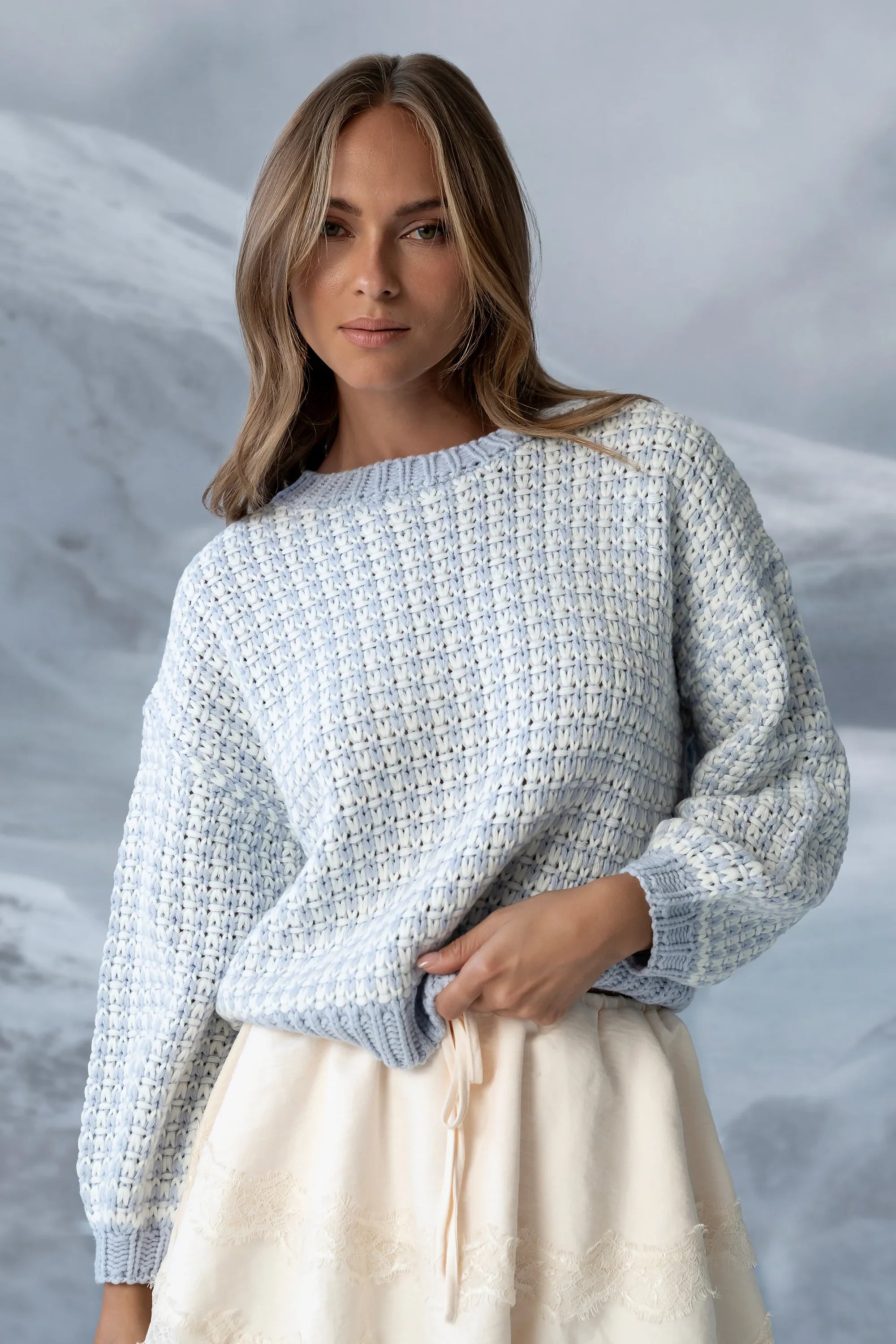 Conner Two Toned Sweater FINAL SALE