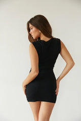 Billie Square Neck Bodycon Mini Dress