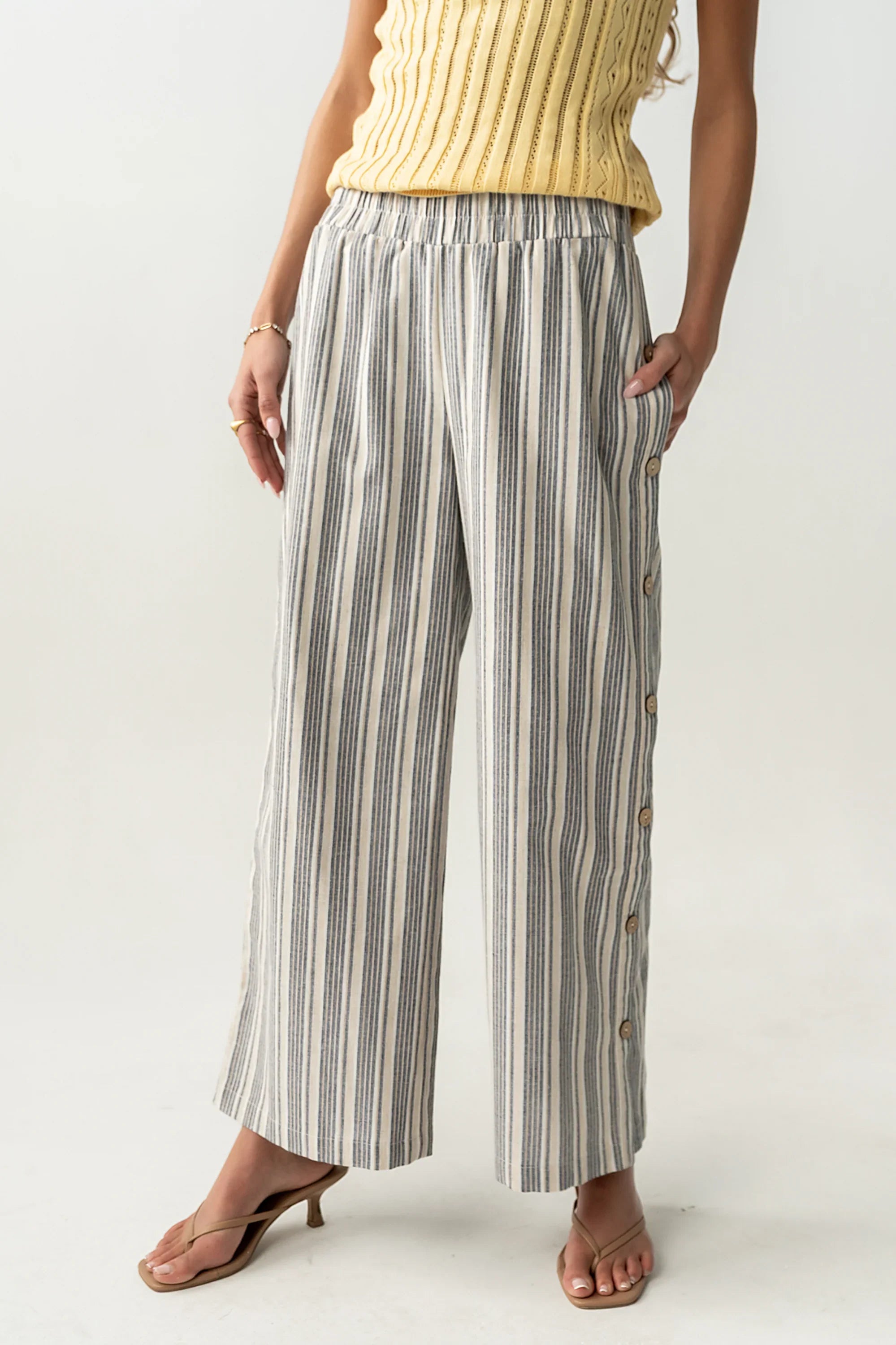 Payton Striped Wide Leg Pants