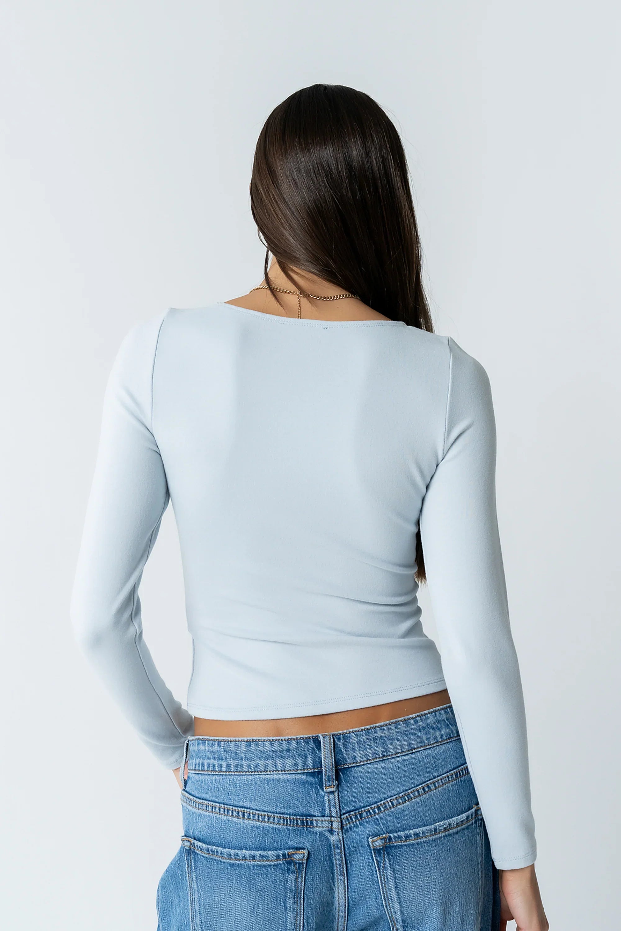 Theresa Top in Blue
