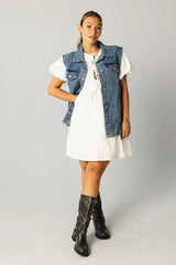 Penn Bow Mini Dress FINAL SALE