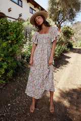 Yuna Floral Maxi Dress FINAL SALE