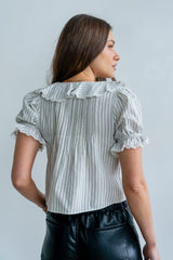 Kennedy Ruffle Blouse
