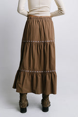 Anika Tiered Maxi Skirt FINAL SALE