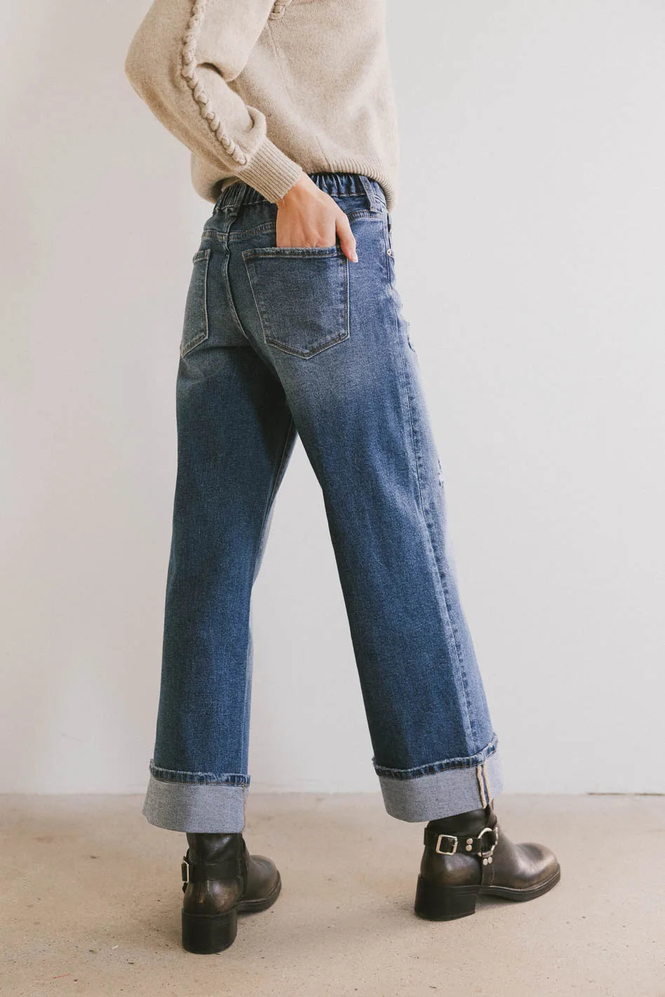 Lacie Cropped Wide Leg Jeans FINAL SALE