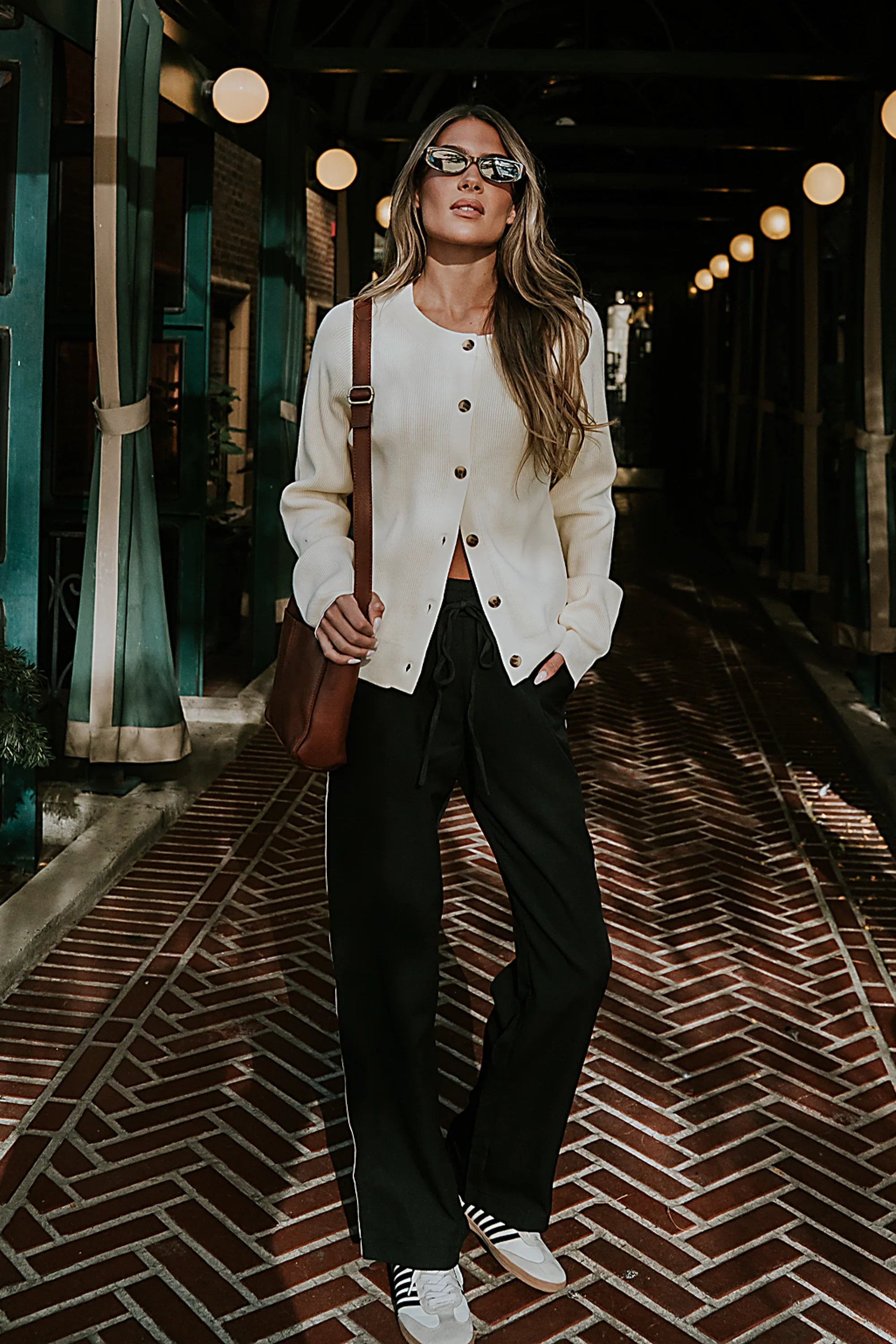 Debbie Ribbed Sweater in Ivory FINAL SALE