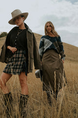Haven Plaid Mini Skort FINAL SALE