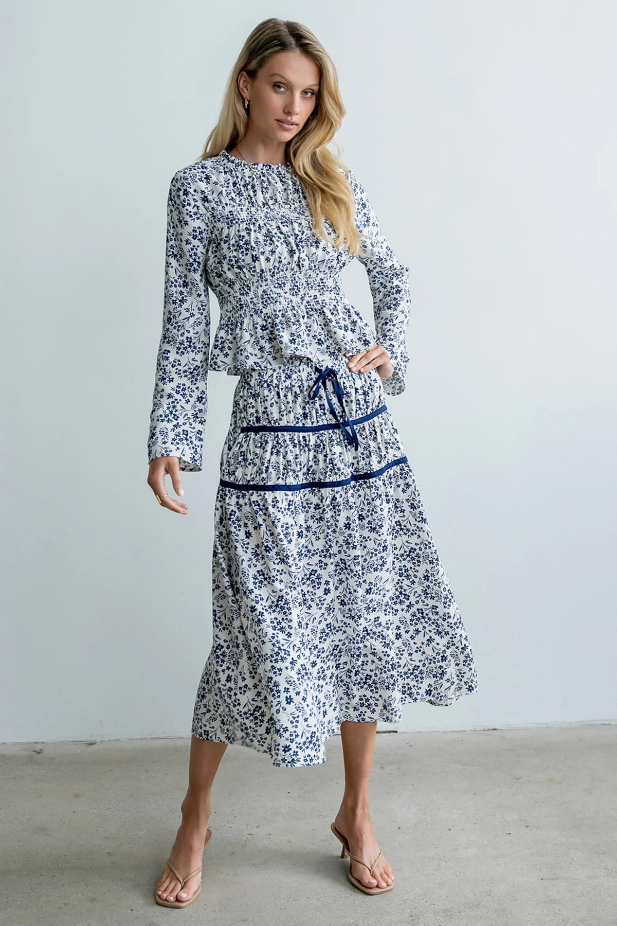 Blakely Floral Maxi Skirt