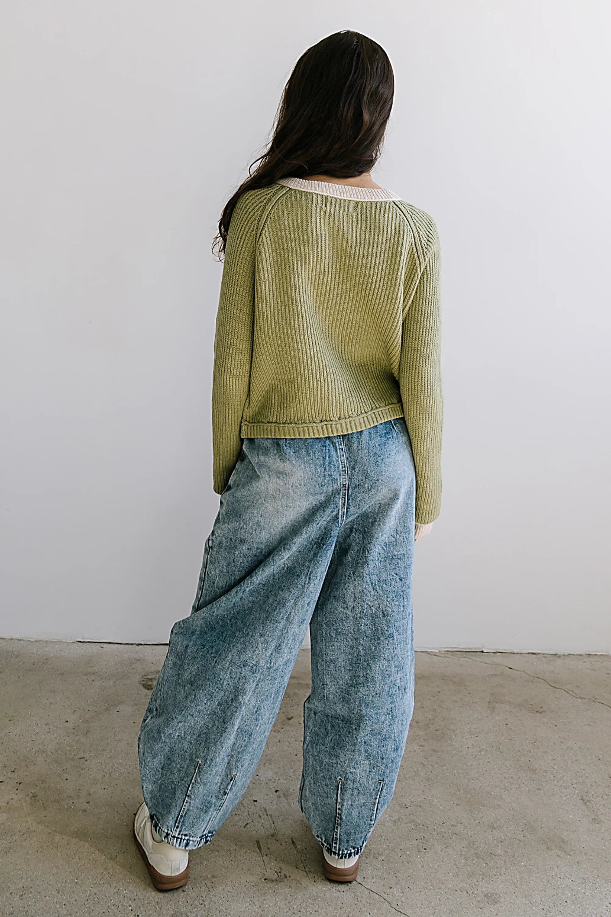 Margaret Contrast Cardigan FINAL SALE