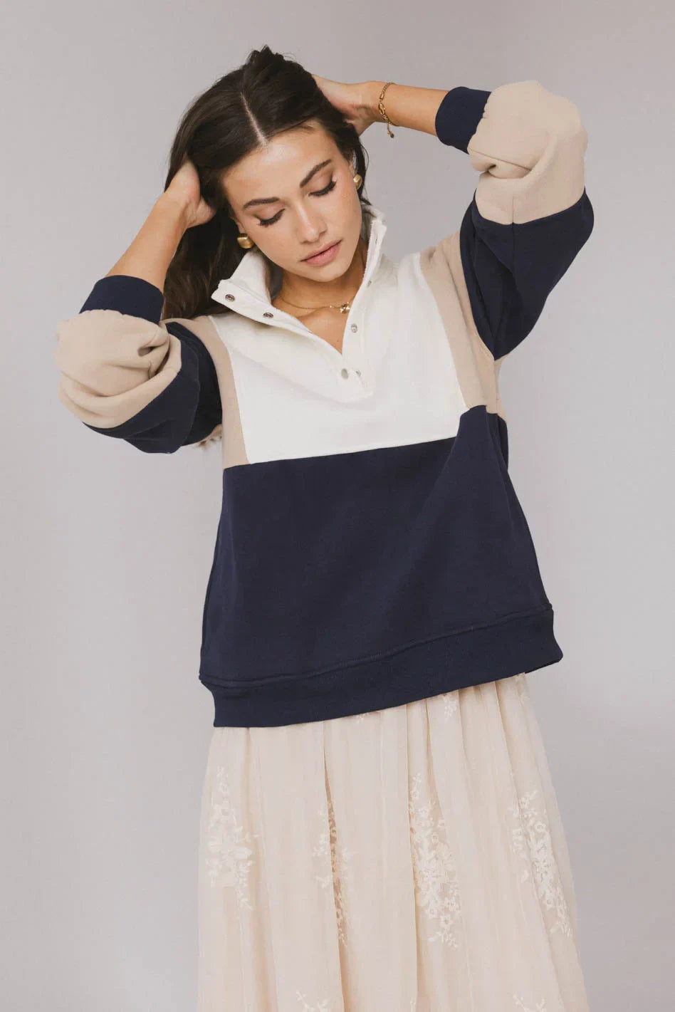 Marcus Quarter Snap Sweatshirt FINAL SALE