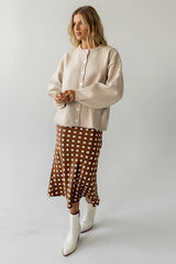 Brooke Polka Dot Midi Skirt FINAL SALE