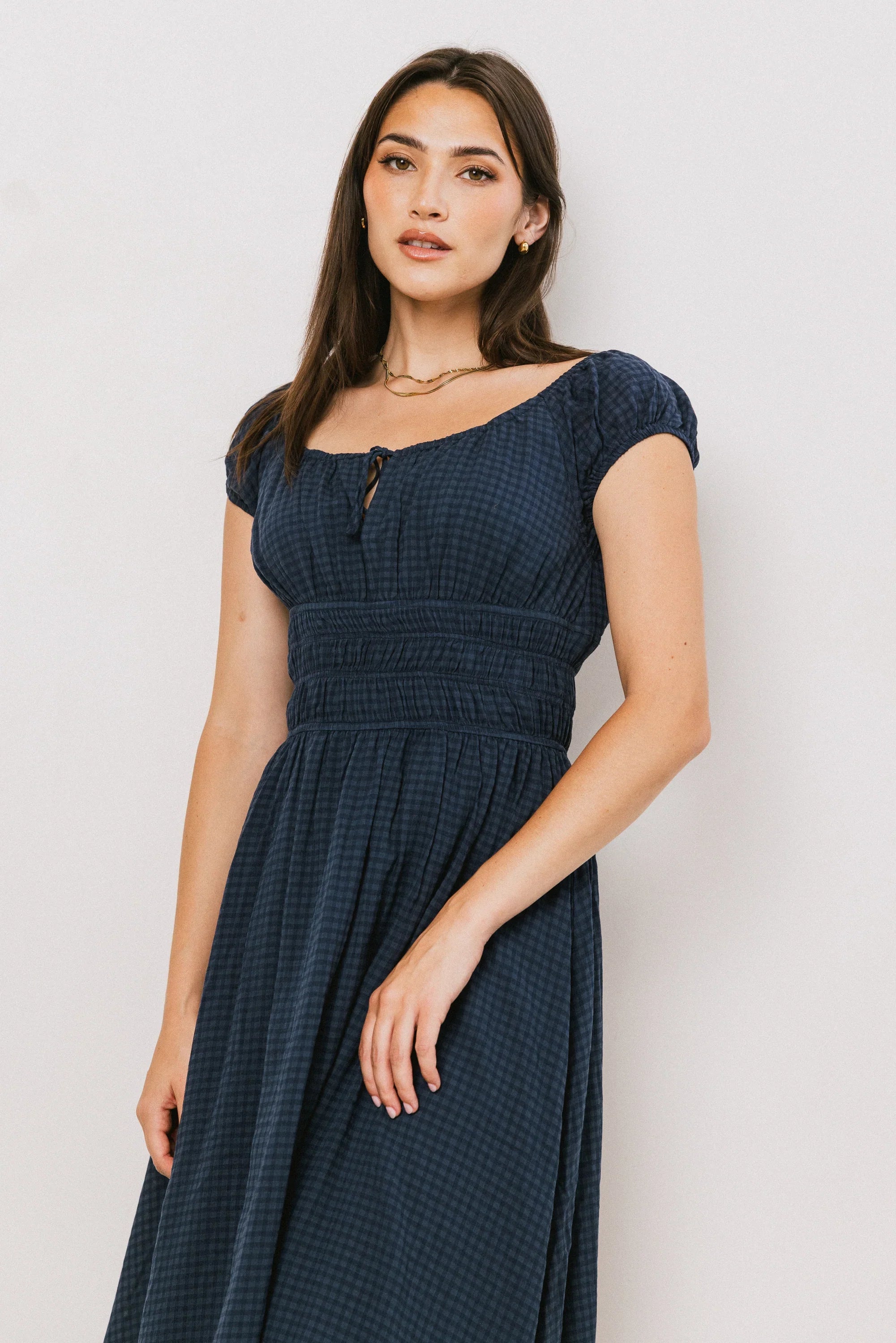 Kimber Plaid Midi Dress FINAL SALE