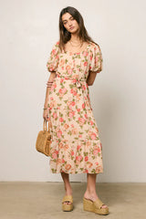 Patricia Floral Midi Dress FINAL SALE