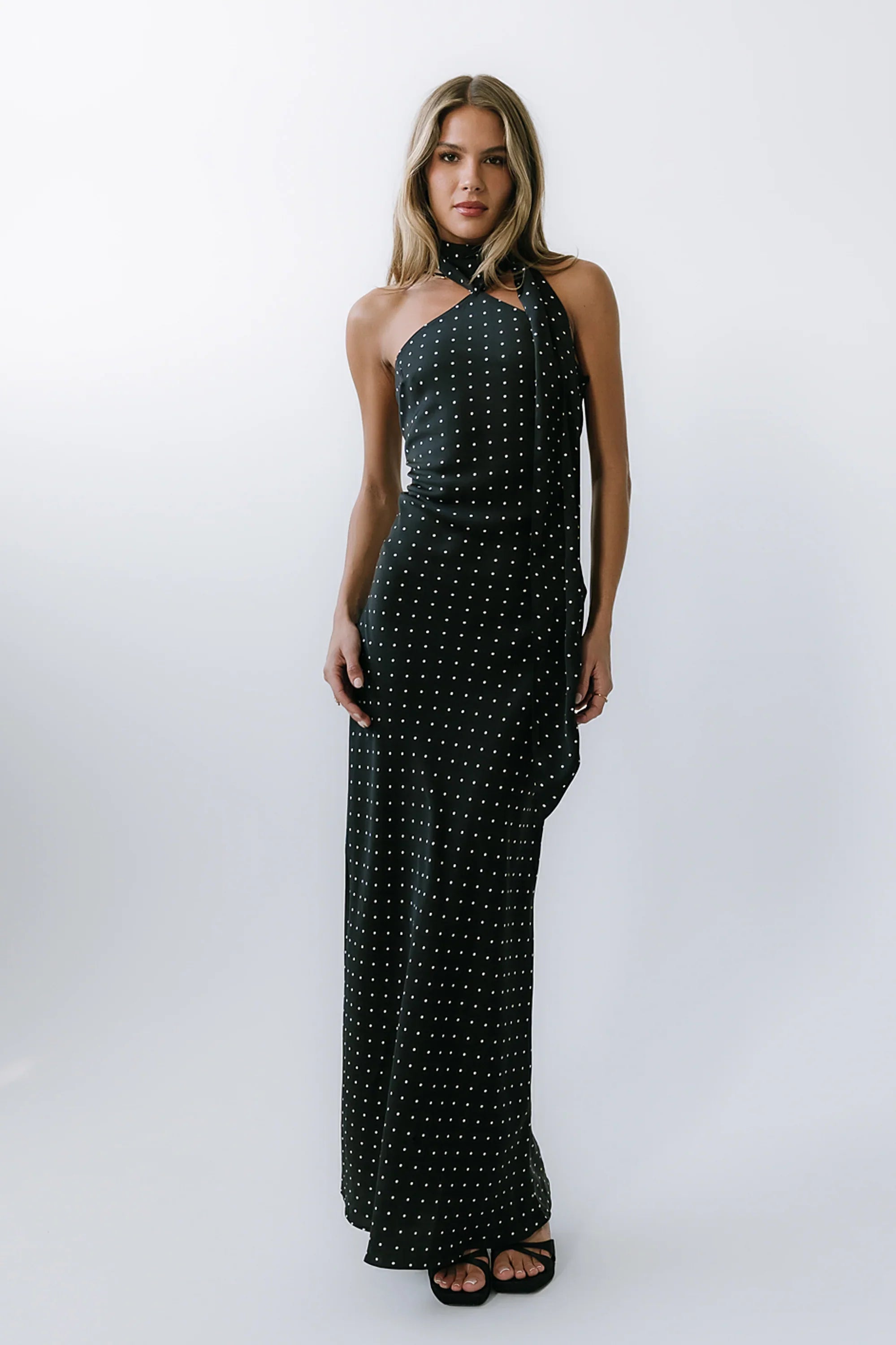 Max Polka Dot Maxi Dress