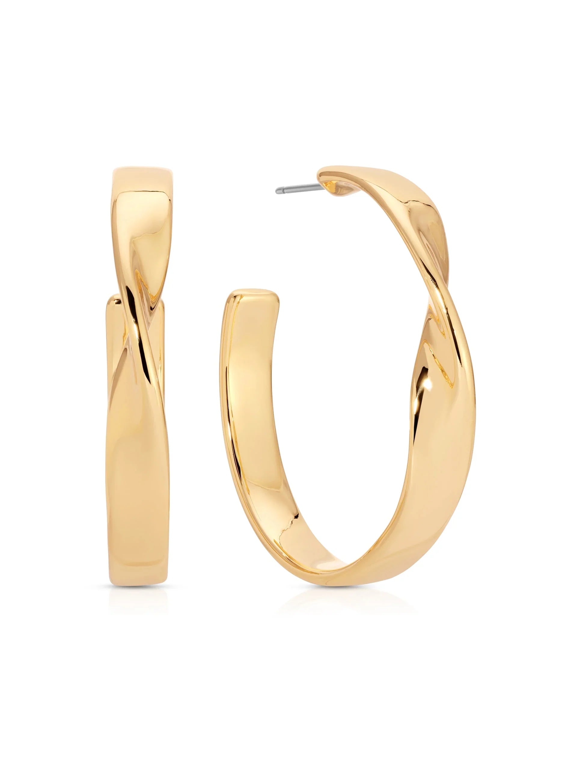 Heirloom Twist Medium Hoops