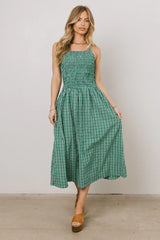 Reid Plaid Midi Dress FINAL SALE