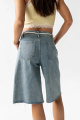 Shawn Denim Bermuda Shorts