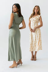 Tracey Maxi Dress in Yellow