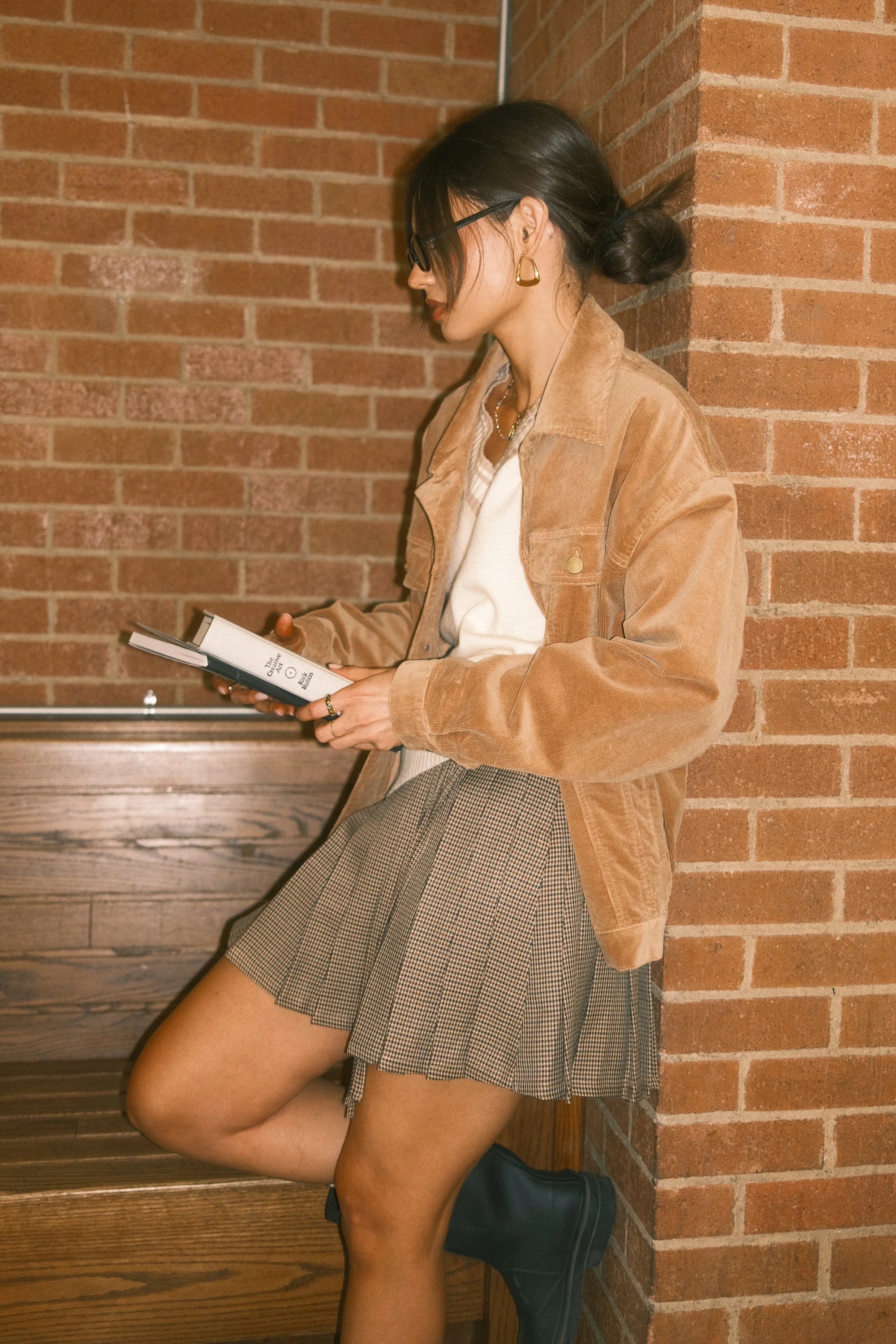 Sarah Corduroy Jacket in Camel FINAL SALE