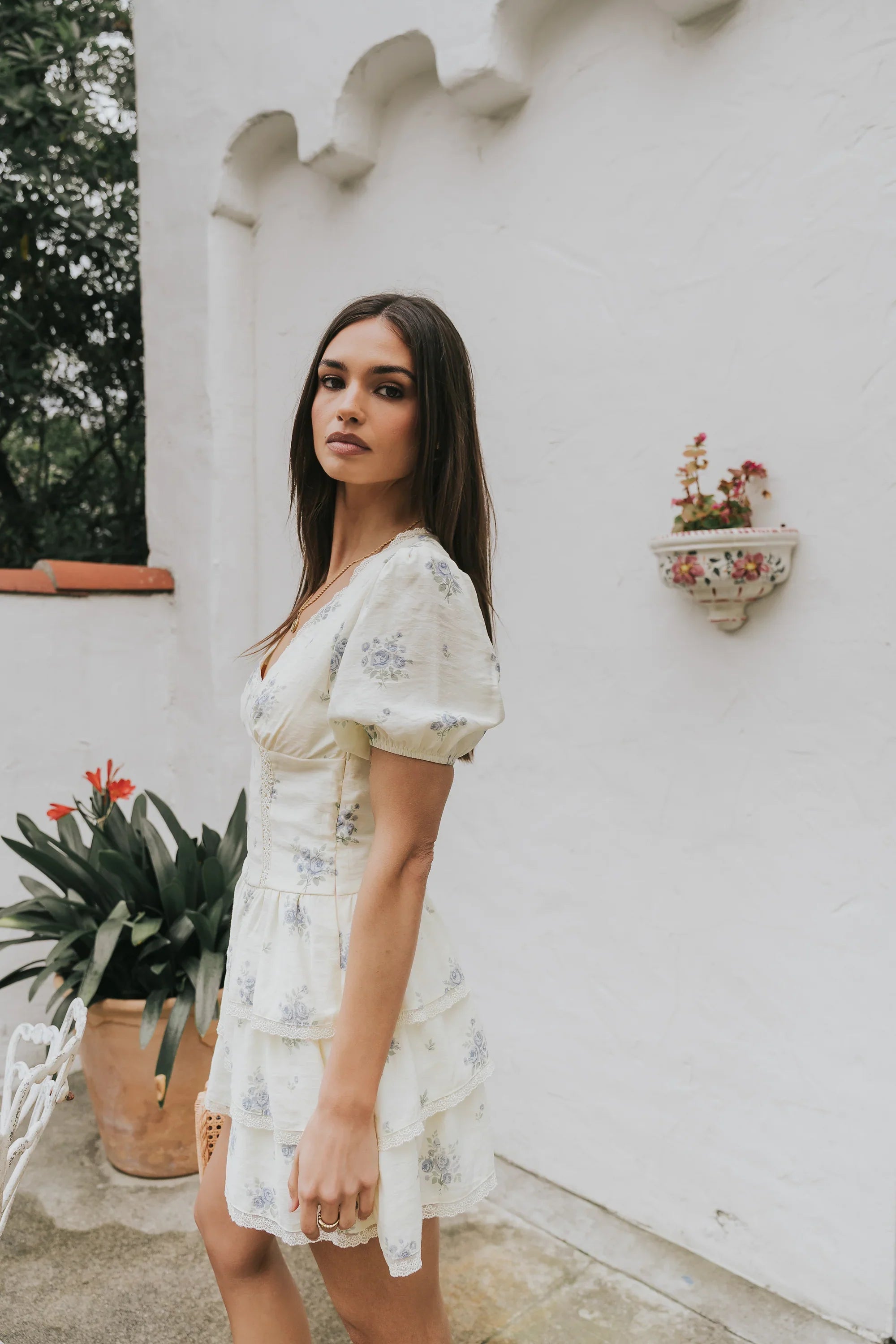 Marina Floral Mini Dress