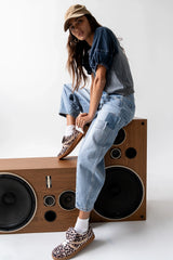 Jane Patchwork Barrel Jeans FINAL SALE